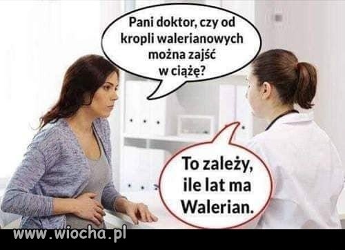 Krople walerianowe czy Walerian? 