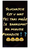 Bankomat na minusie 