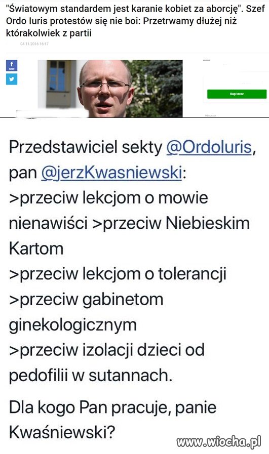 Ciężko będzie tę sektę