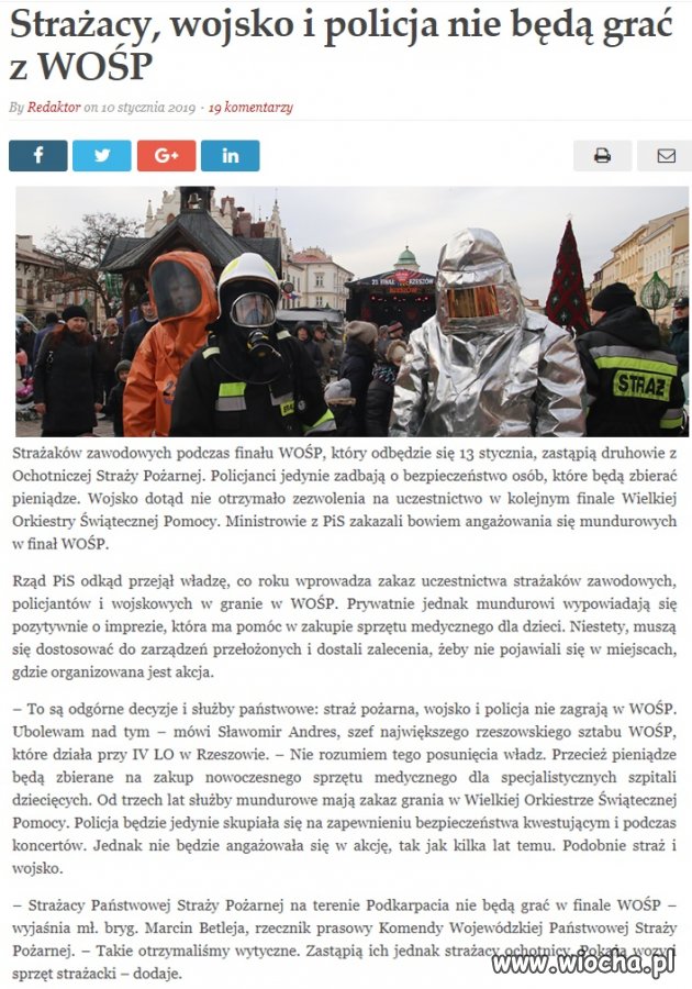 Do tych wszystkich co pytają gdzie była policja,