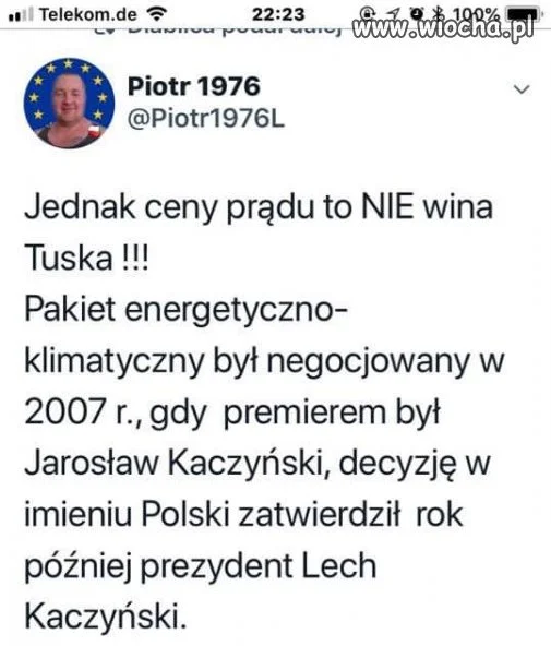 To nie wina Tuska
