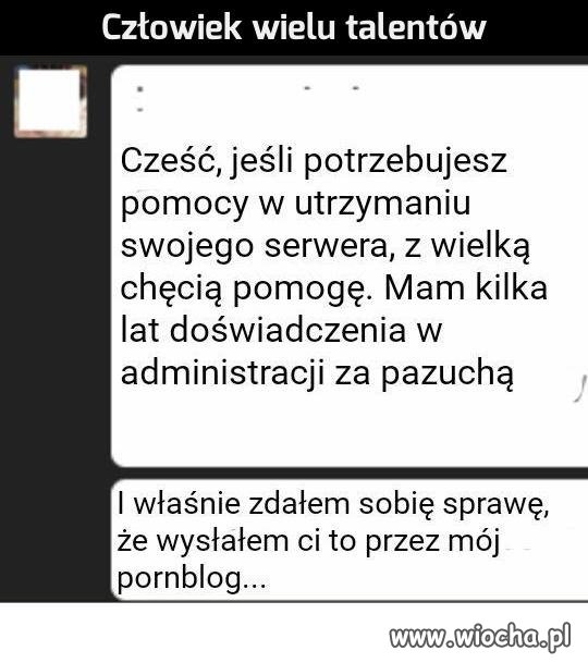 Człowiek wielu talentów