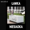  Ławka na której nie można siadać