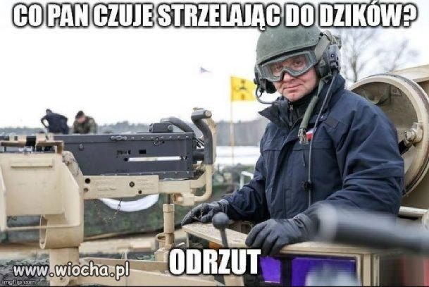 Co Pan czuję strzelając do dzików?