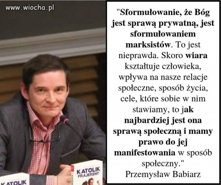 A to musi być wiara