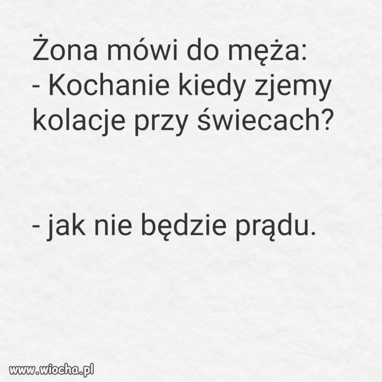 Kolacja przy świecach