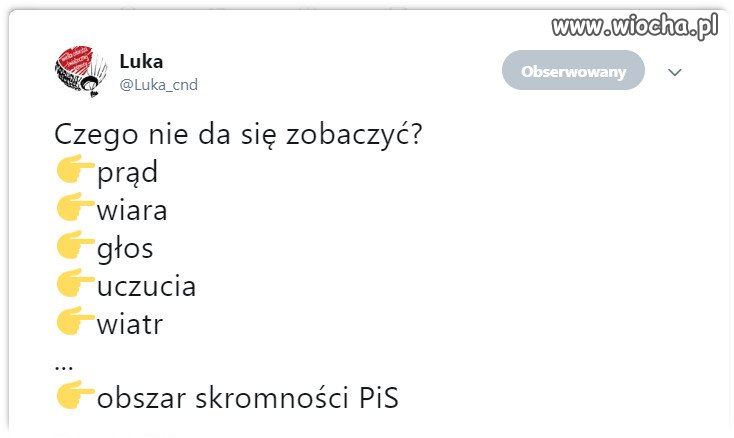Tego nie zobaczysz