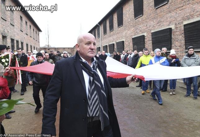Marsz narodowców w Auschwitz