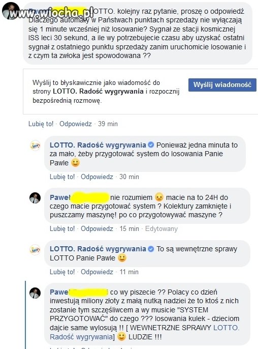 Wiarygodność LOTTO