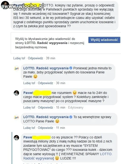 Wiarygodność LOTTO