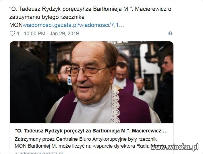 Ojciec poręczył za syna
