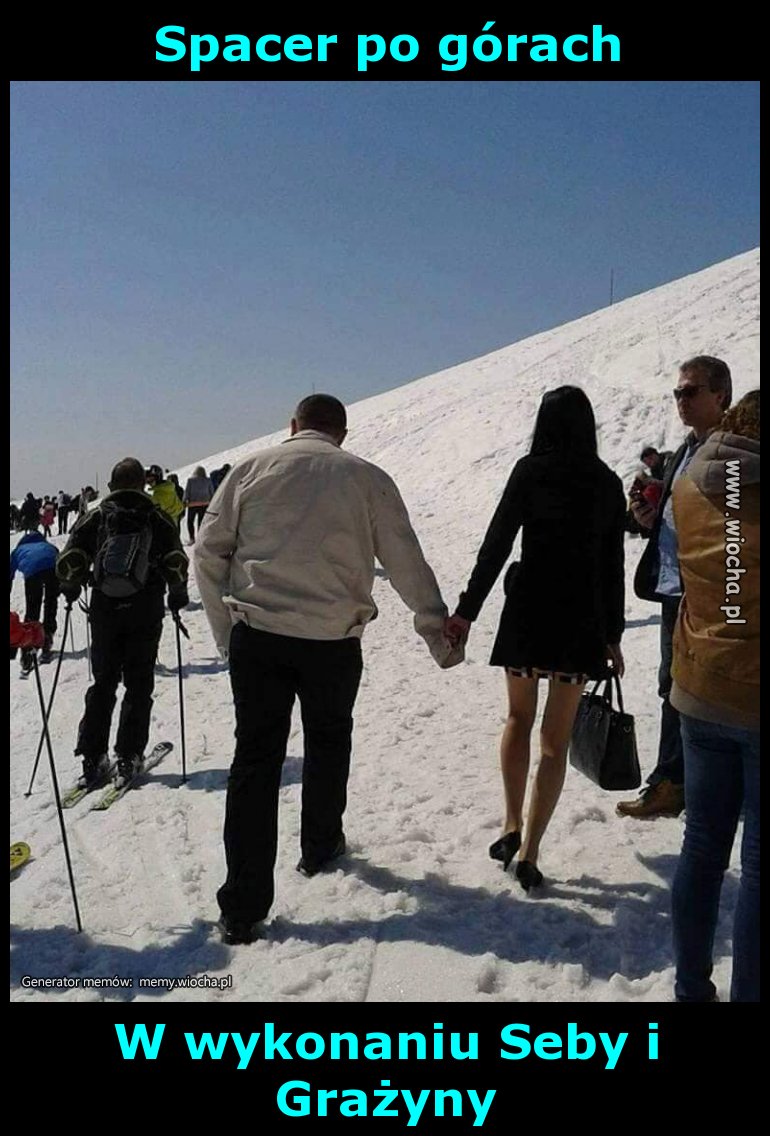 Spacer po górach 