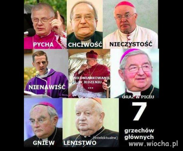 7 grzechów głównych