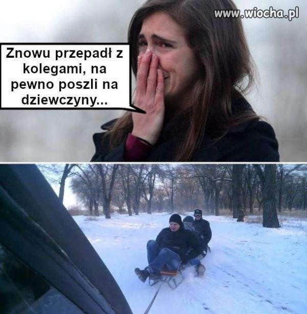 Na pewno mnie zdradza