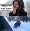 Na pewno mnie zdradza