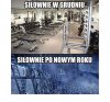 Siłownie: miesiąc temu vs teraz