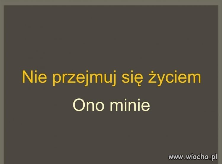 Po co te stresy?
