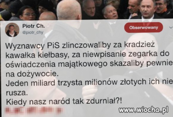 Kiedy nasz naród tak zdurniał?!