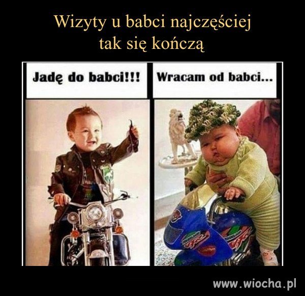 Z babcią już tak jest