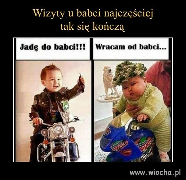Z babcią już tak jest