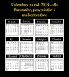 Idealny kalendarz dla mnie...