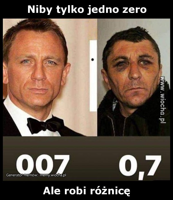 Niby tylko jedno zero