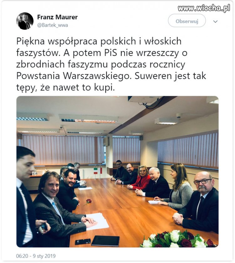 Bratamy się z faszystami