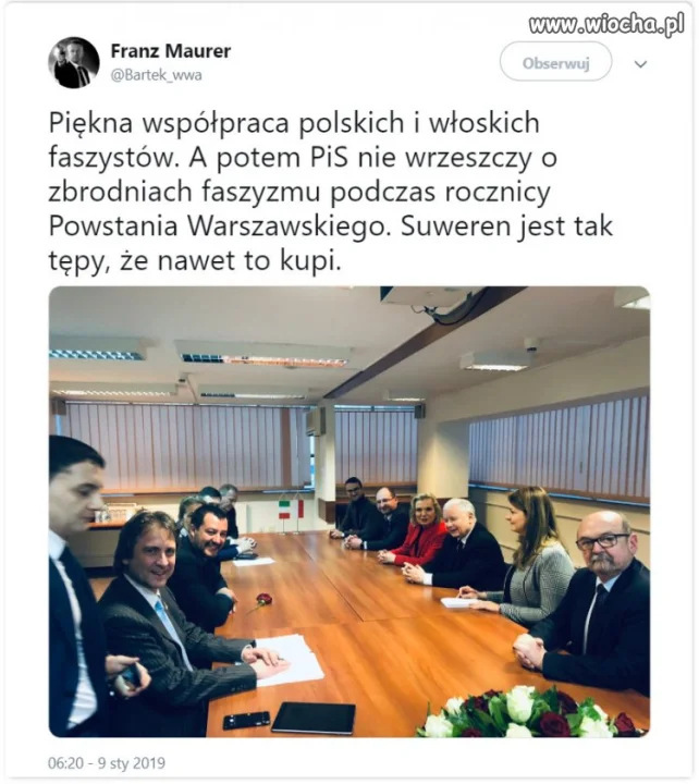 Bratamy się z faszystami