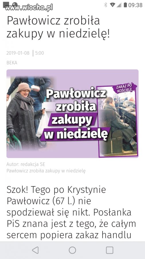 Oj będzie się Krysia