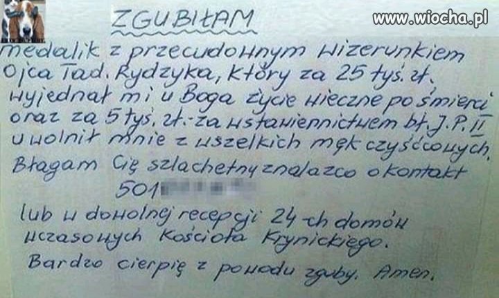 Może ktoś widział