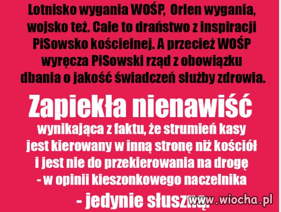 Założę się,że za rok będzie problem z organizacją 