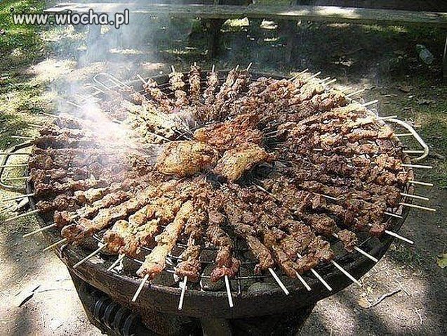 Grillowane SŁOŃCE.