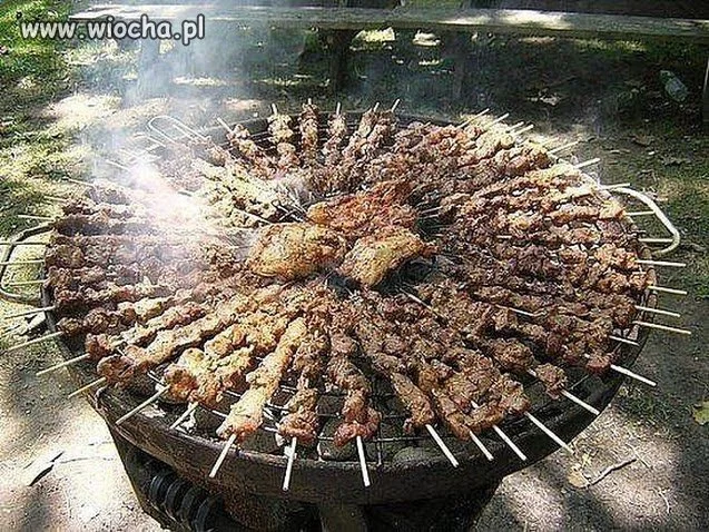 Grillowane SŁOŃCE.