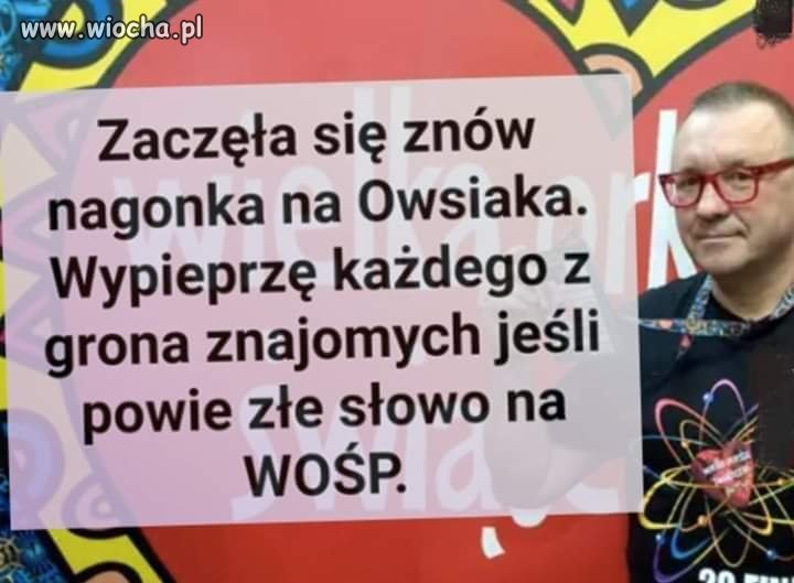 Popieram WOŚP.
