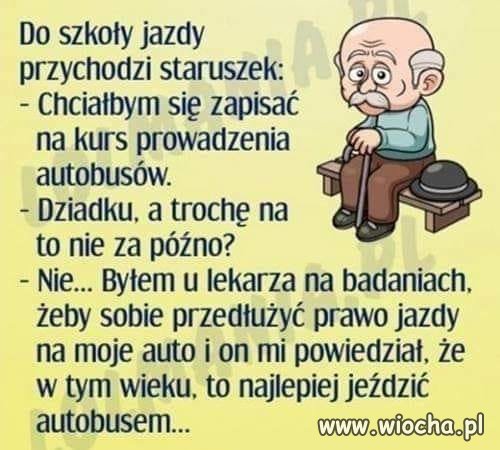 Bo ja jedę zgodnie z przepisami...