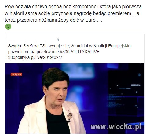 I było klepać ozorem?