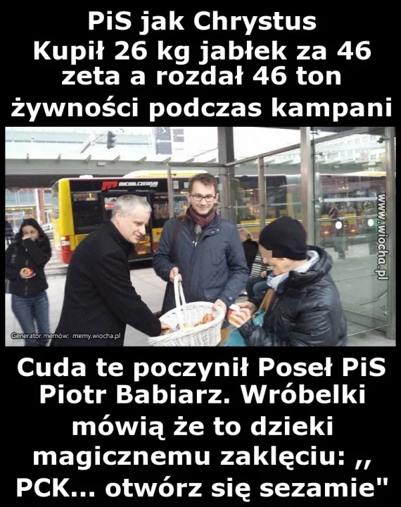 PiS jak Chrystus