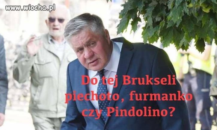 Jak kazali, trza jechać...