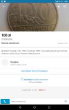 Moneta nie przedstawiająca żadnej wartości.