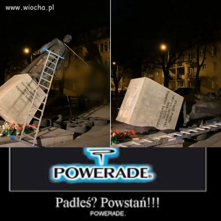 A tak naprawdę jak coś upadło to nie podnosić