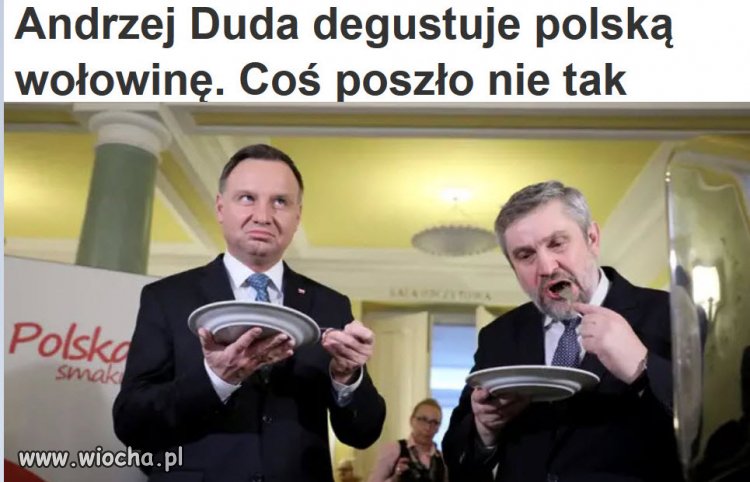 Duda i promocja polskiej wołowiny 