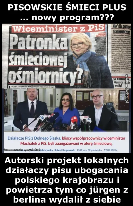 PISOWSKIE ŚMIECI PLUS
... nowy program???