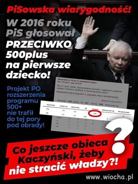 Pamiętam jakie było oburzenie elektoratu pis