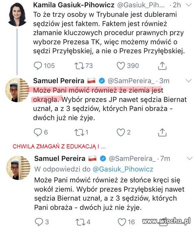 Sami doczytał na "youtube",