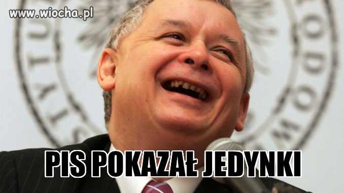 Pis pokazał jedynki