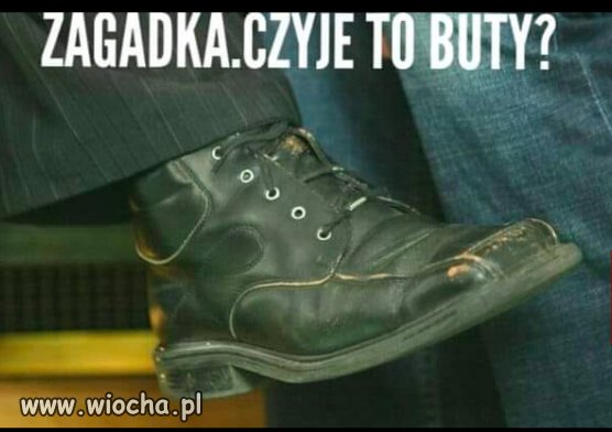 Wrzucając te buty do pojemnika P.C.K.