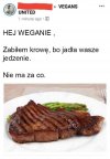 Weganie będą przeszczęśliwi