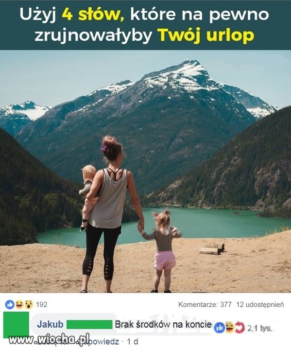 4 słowa na wakacje 