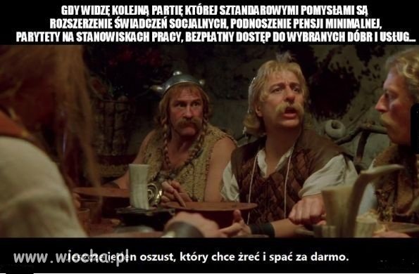Nie ma nic za darmo