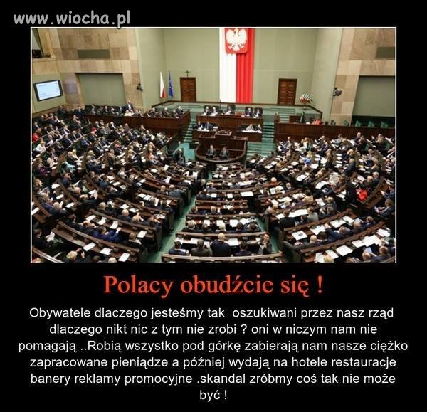 Zawsze interes obywateli jest na szarym końcu.